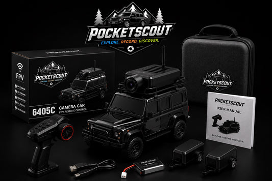 PocketScout Mini RC Camera Car