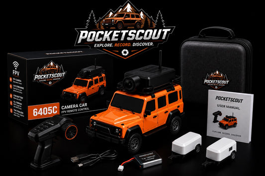 PocketScout Mini RC Camera Car